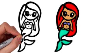 blog savoir dessiner une sirene