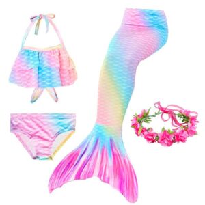 Queue de Sirène Multicolore du monde des sirenes