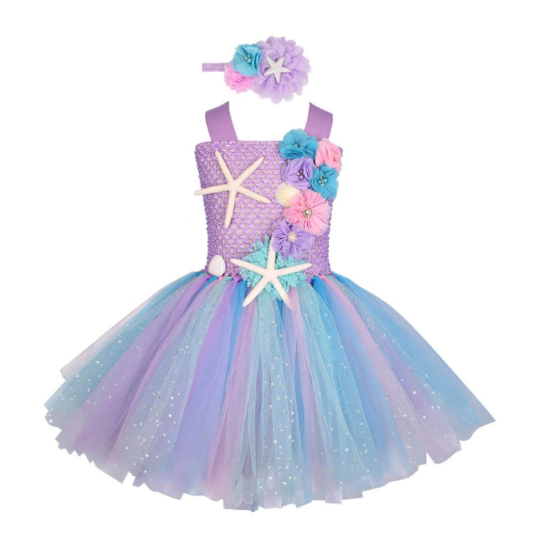 Déguisement sirène à sequins fille : Deguise-toi, achat de Déguisements enfants